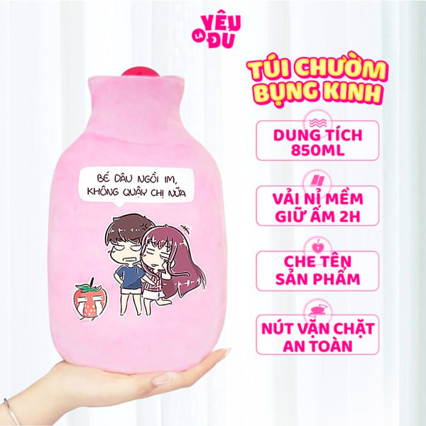  Túi chườm bụng cho bạn nữ - Yêu Là Đủ Shop 