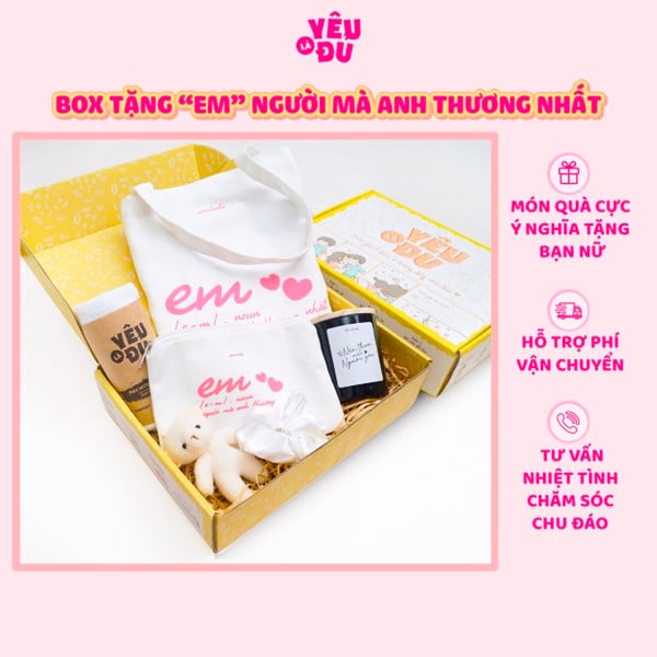  Set quà Tặng em người anh thương nhất - Yêu Là Đủ Shop 