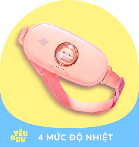  Đai Chườm Nóng Yêu Là Đủ Shop Giúp Giảm Đau Bụng - Túi Chườm Điện Massage Làm Ấm Bụng 
